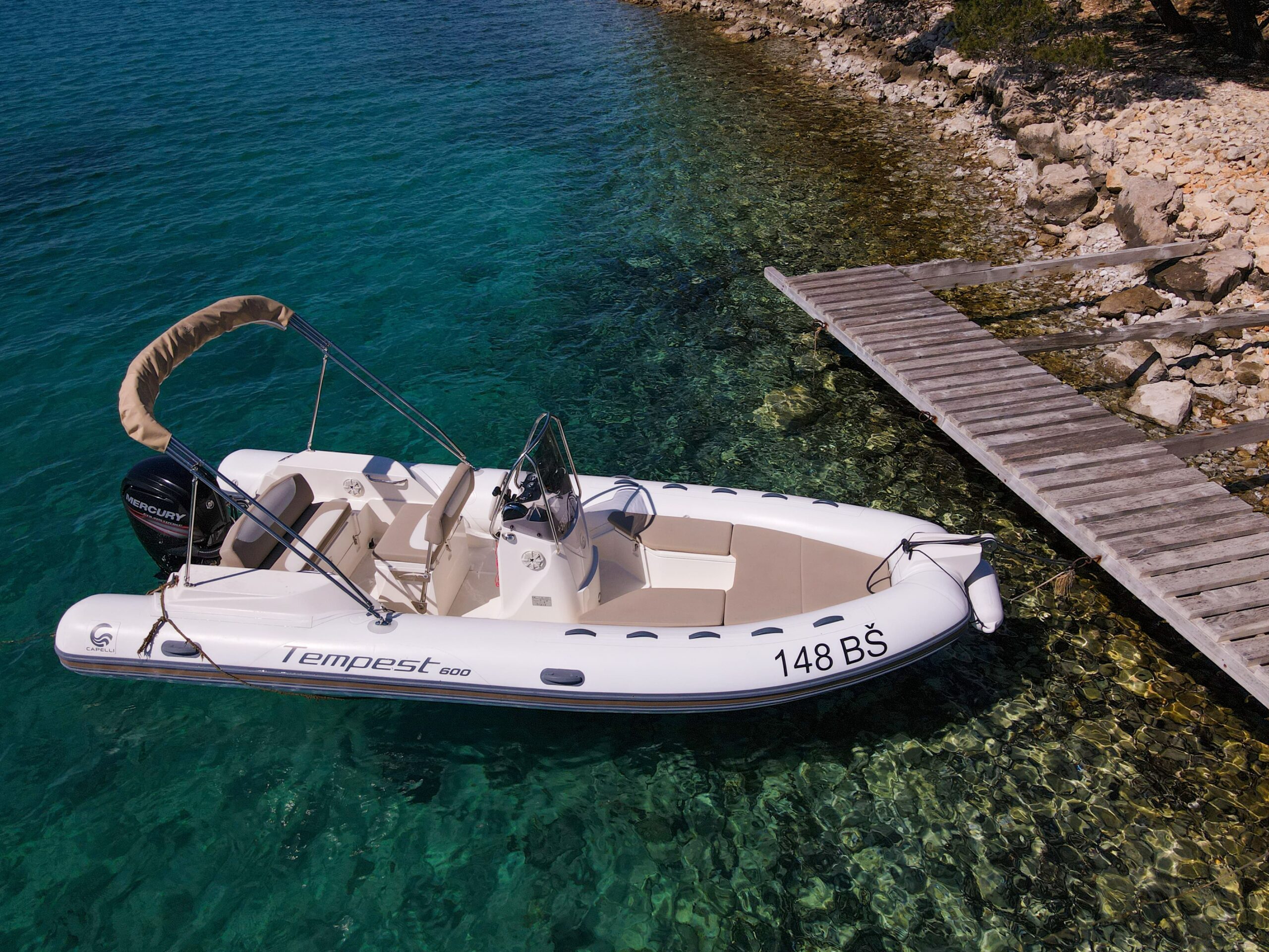 Gommone Modello Capelli Tempest